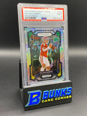 2024 Dillon Gabriel Mojo Prizm 18/25 PSA 9 Rc