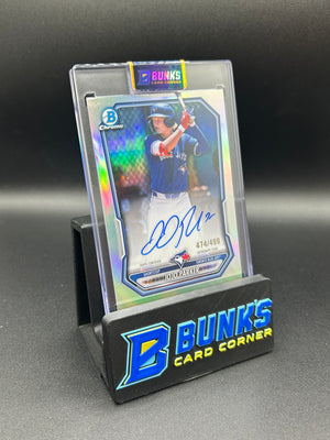 2026 Jojo Parker Bowman Chrome On-Card Auto 474/499