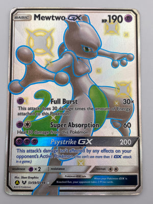 Shining Mewtwo Gx Shiny Vault Shining Legends MP/HP