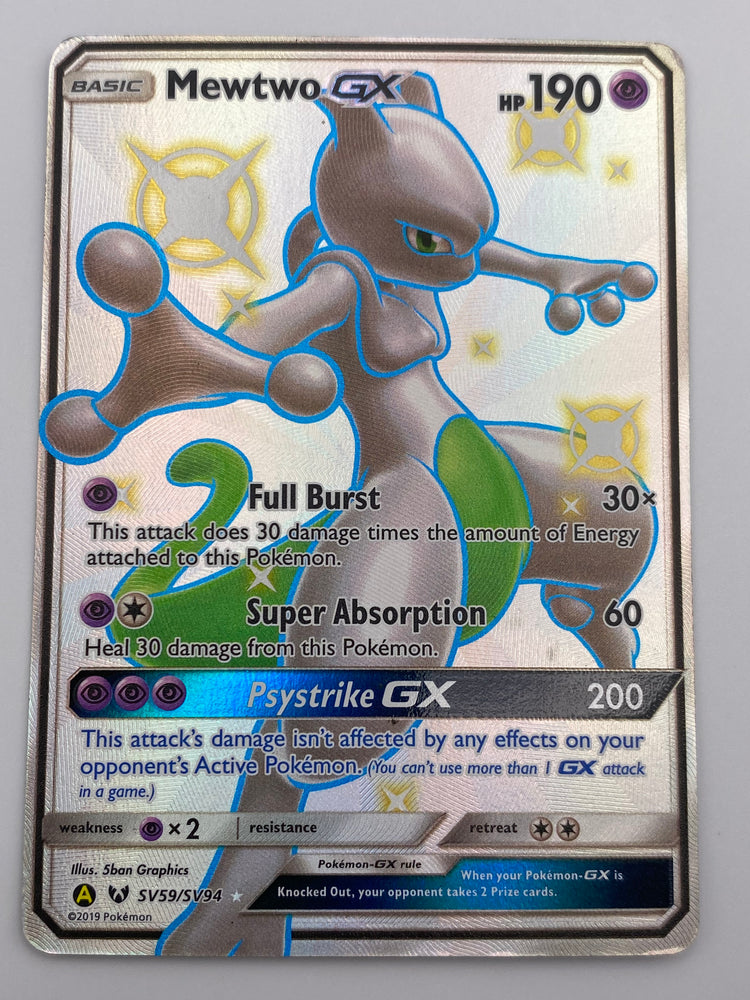 Shining Mewtwo Gx Shiny Vault Shining Legends MP/HP