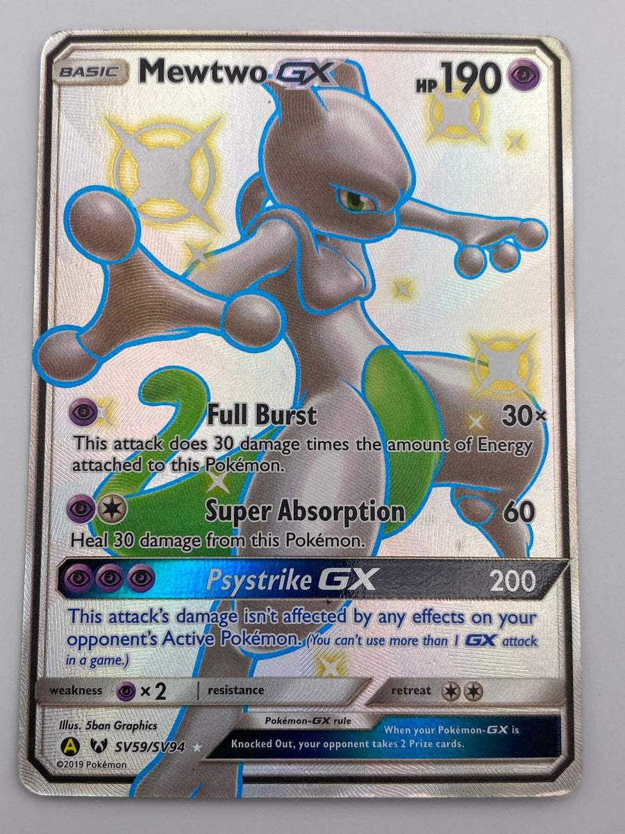 Shining Mewtwo Gx Shiny Vault Shining Legends MP/HP