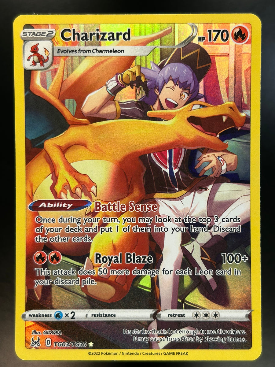 Charizard Sword & Shield Lost Origin #TG03/TG30 Trainer Gallery