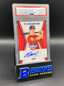 2019 Pete Crow Armstrong Auto 350/499 SP PSA Auto 10