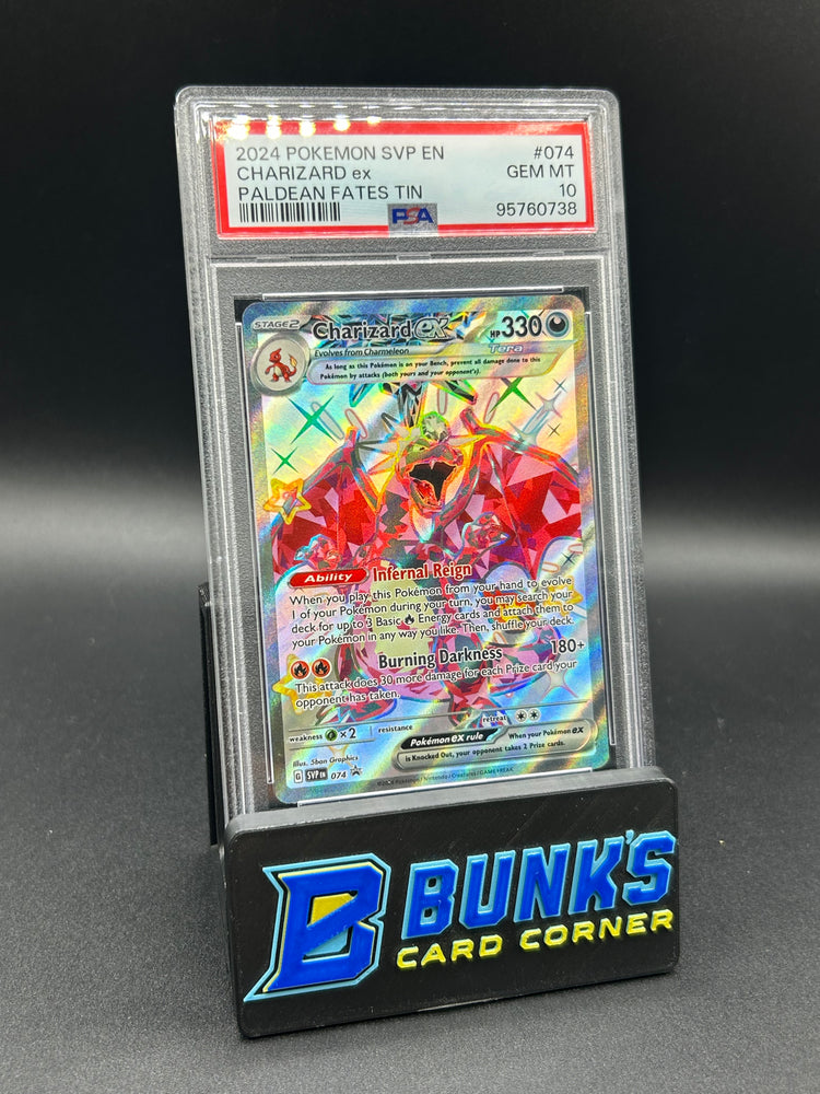Charizard Ex Promo PSA 10