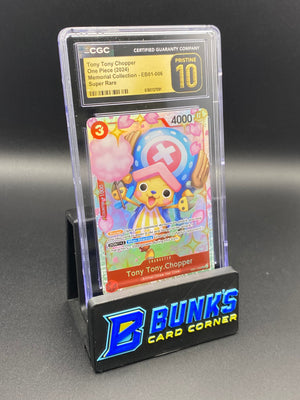 Tony Tony Chopper Super Rare EB01-006 CGC PRISTINE 10