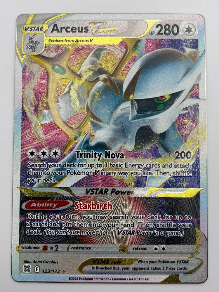 Arcues Vstar Metal Brillent Stars NM