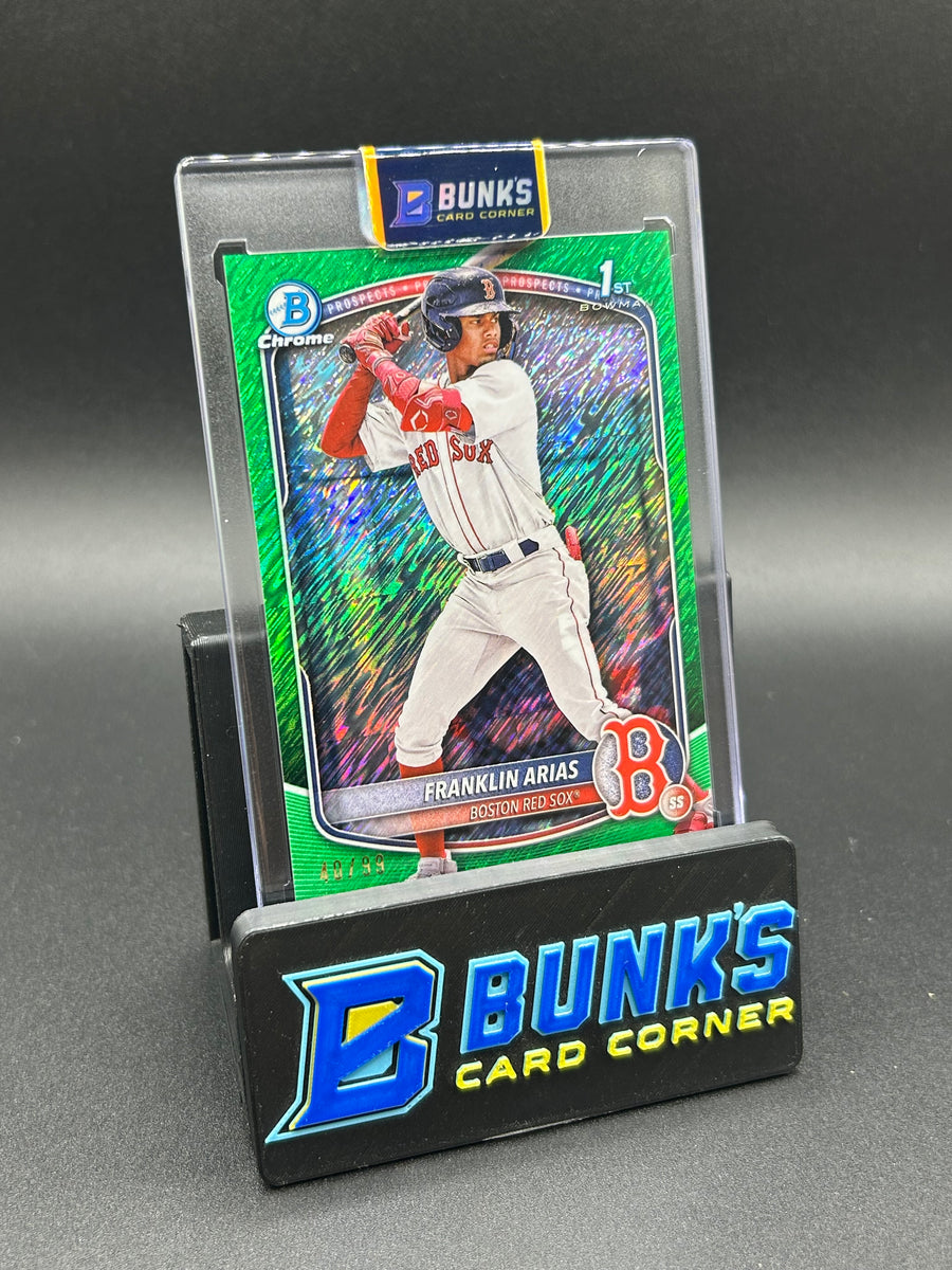 2025 Franklin Arias First Bowman Green Shimmer 40/99