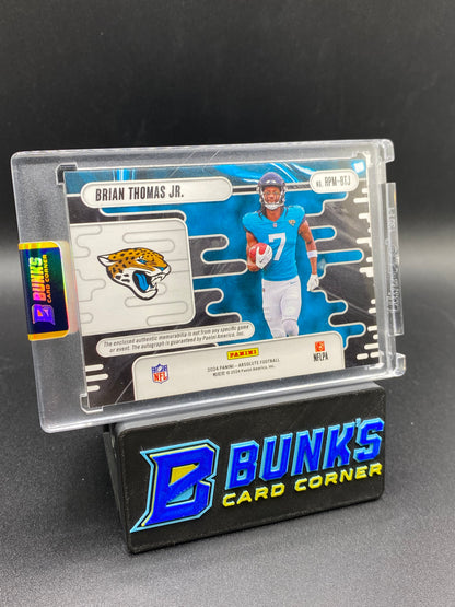 2024 Brian Thomas Jr. 179/399 Rc Auto Patches Absolute Football