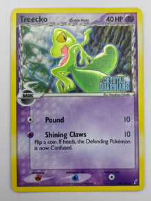 Treecko Reverse Holo Crystal Guardians Stamped MP