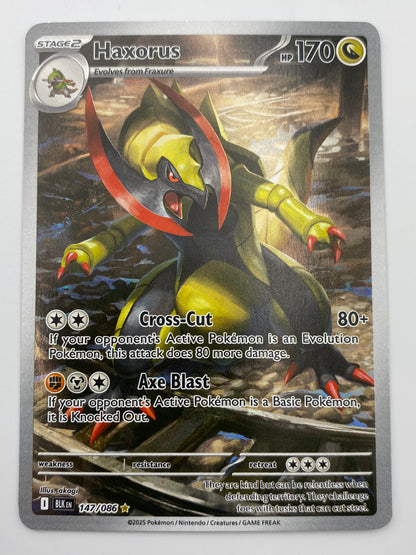 Haxorus Illustration Rare Black Bolt NM