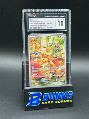 Eevee Illustration Rare Holo CGC 10
