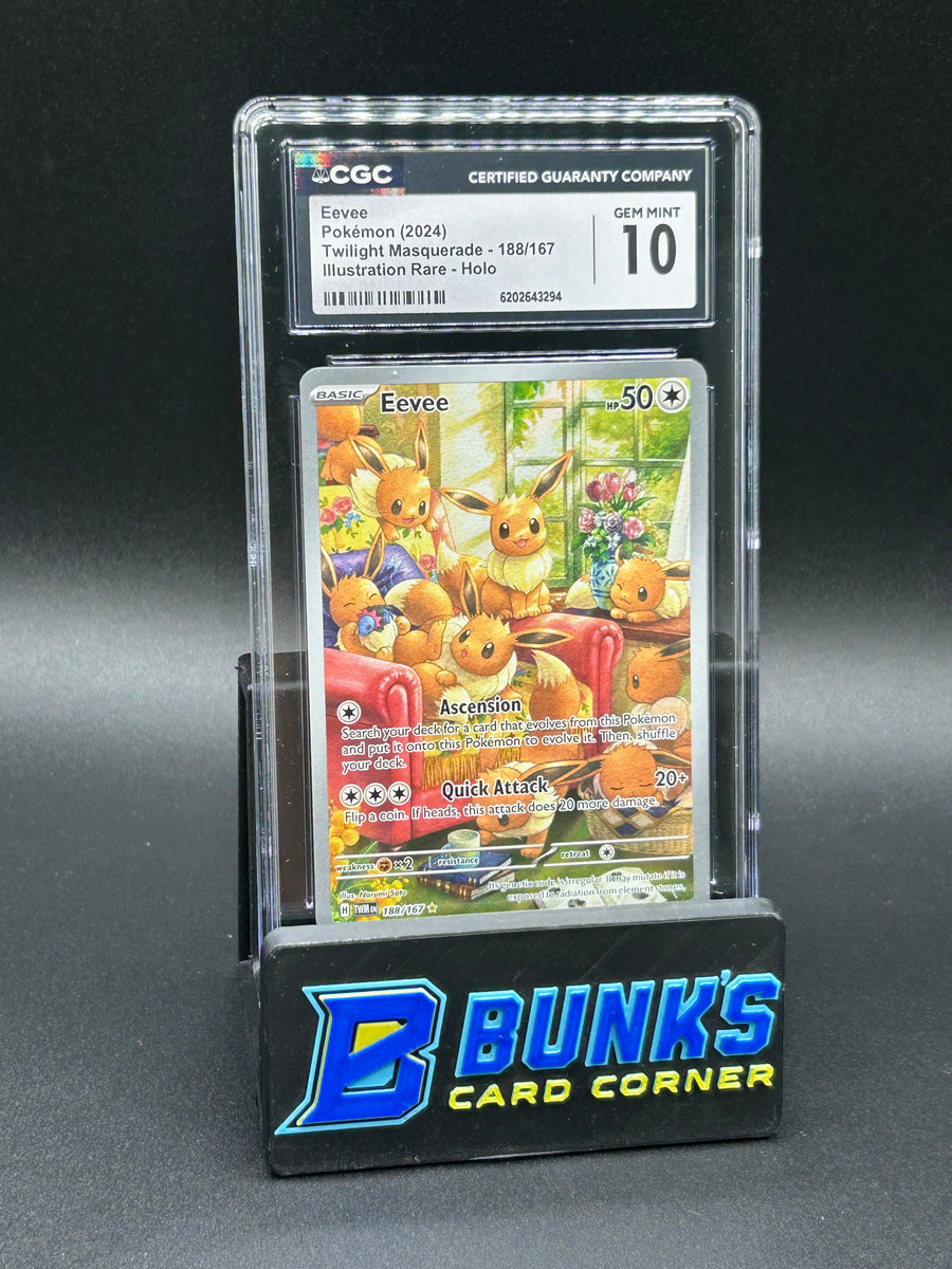 Eevee Illustration Rare Holo CGC 10