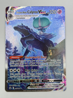 Shadow Rider Calyrex Vmax Alt Art Chilling Reign NM