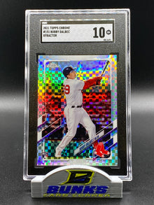 2021 Bobby Dalbec Rookie Card XFractor SGC 10 (Box 14)