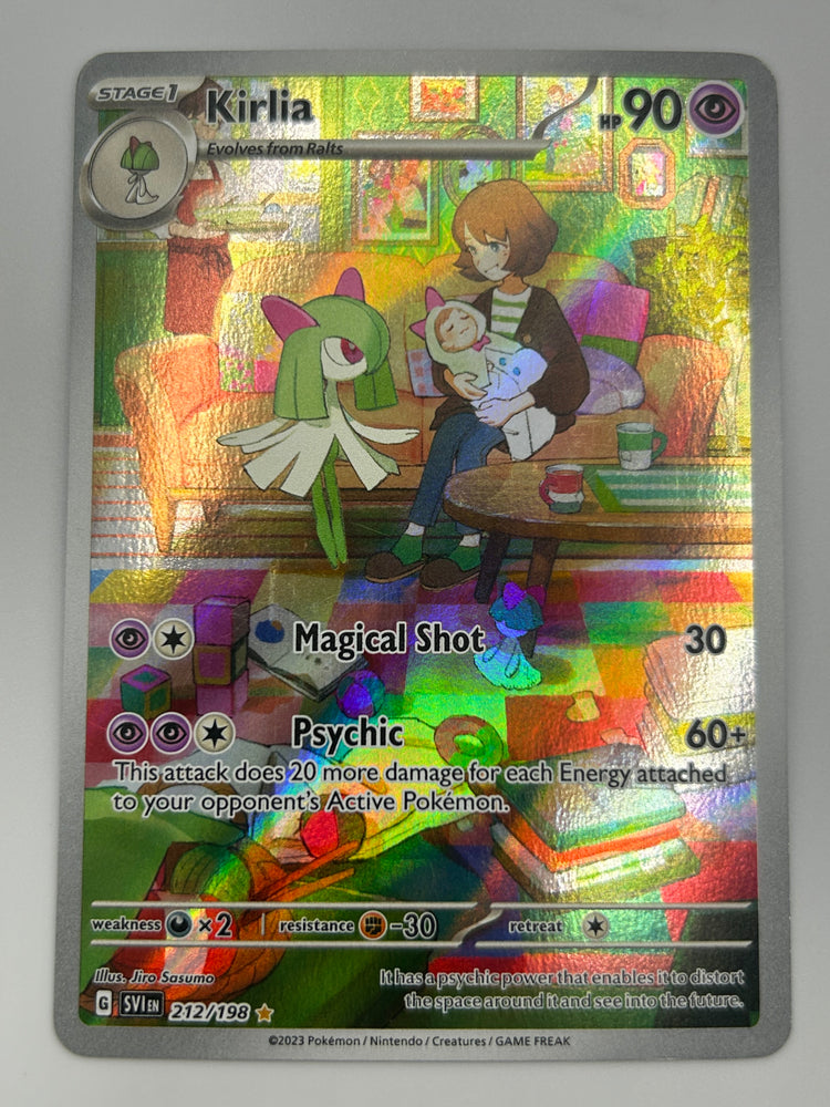Kirlia Illustration Rare Scarlet & Violet Base LP