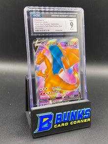 Charizard V Off Center Error Promo CGC 9
