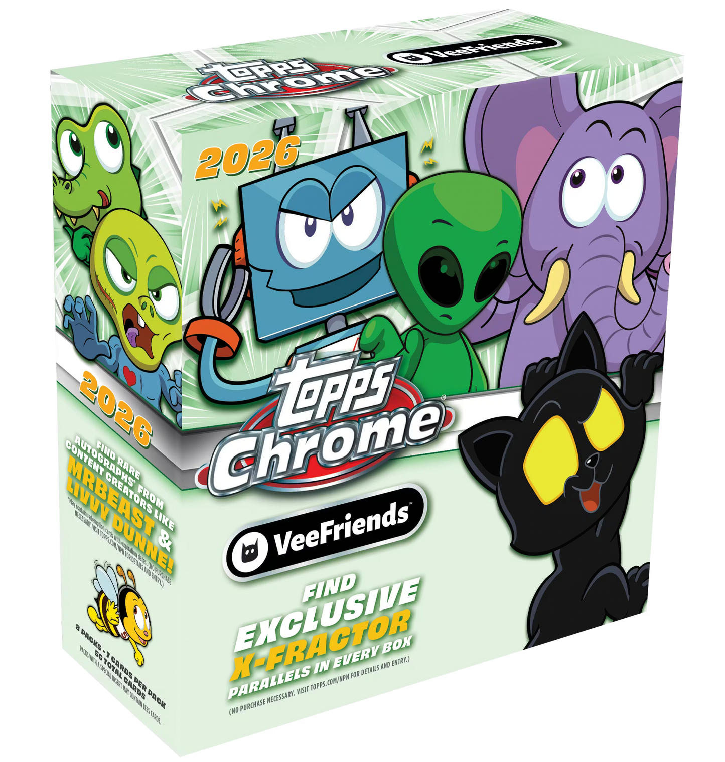 2026 TOPPS Chrome Veefriends Mega Box - PRESALE (6/10/26 Release)