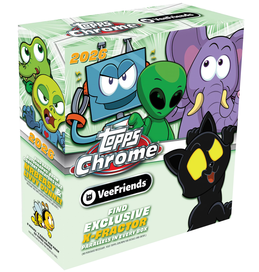 2026 TOPPS Chrome Veefriends Mega Box - PRESALE (6/10/26 Release)