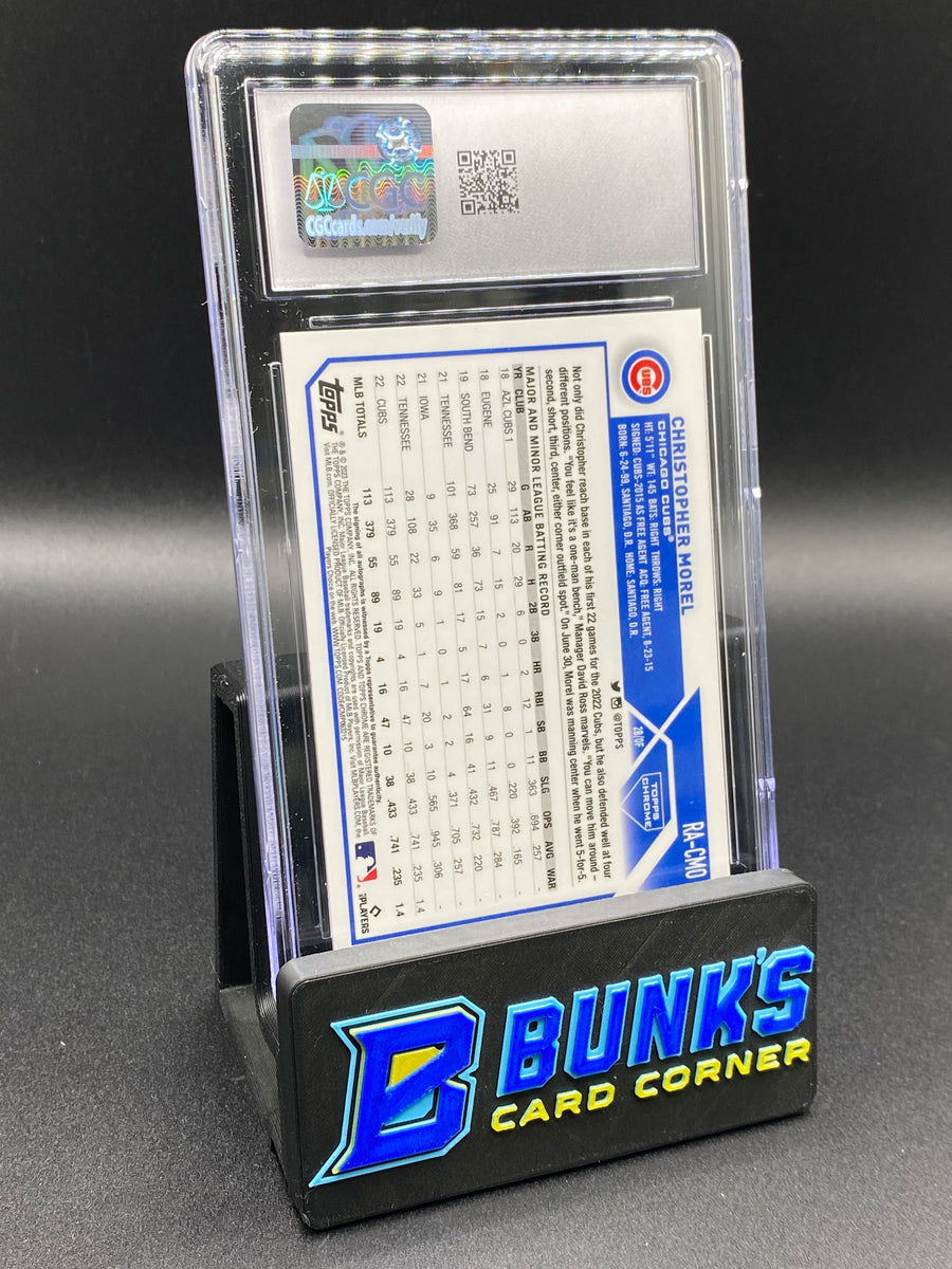 2023 Christopher Morel Aqua Wave Ref. 149/199 Rc Auto GC 9/9