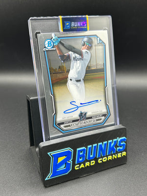 2026 Santiago Solarte First Bowman Chrome Base Auto