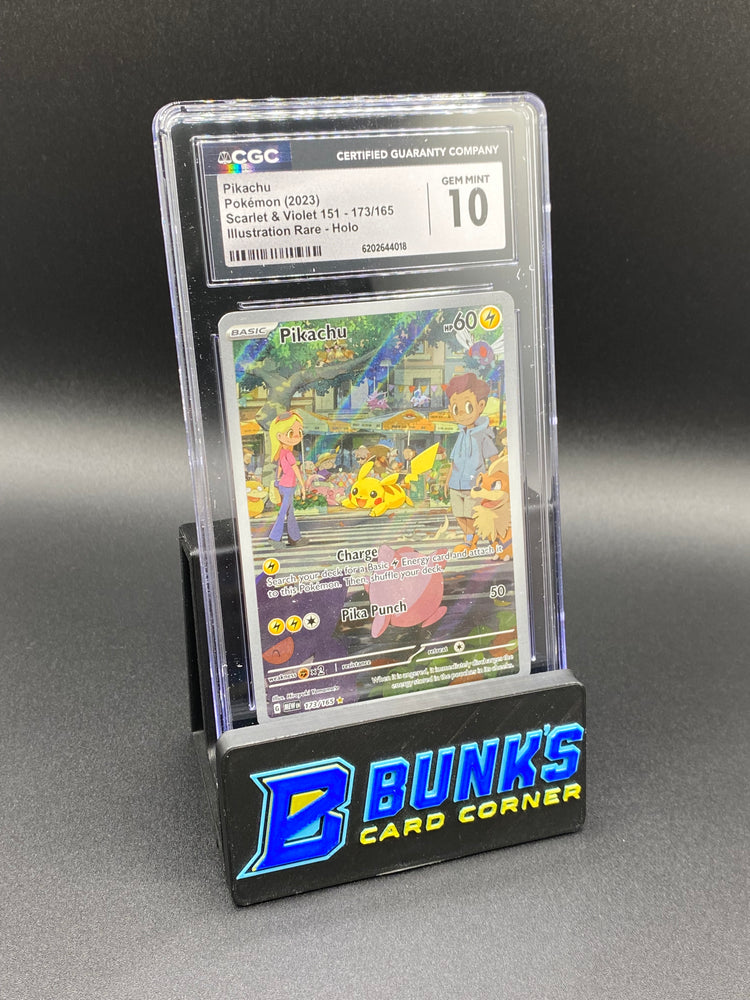 Pikachu Illustration Rare 151 CGC 10