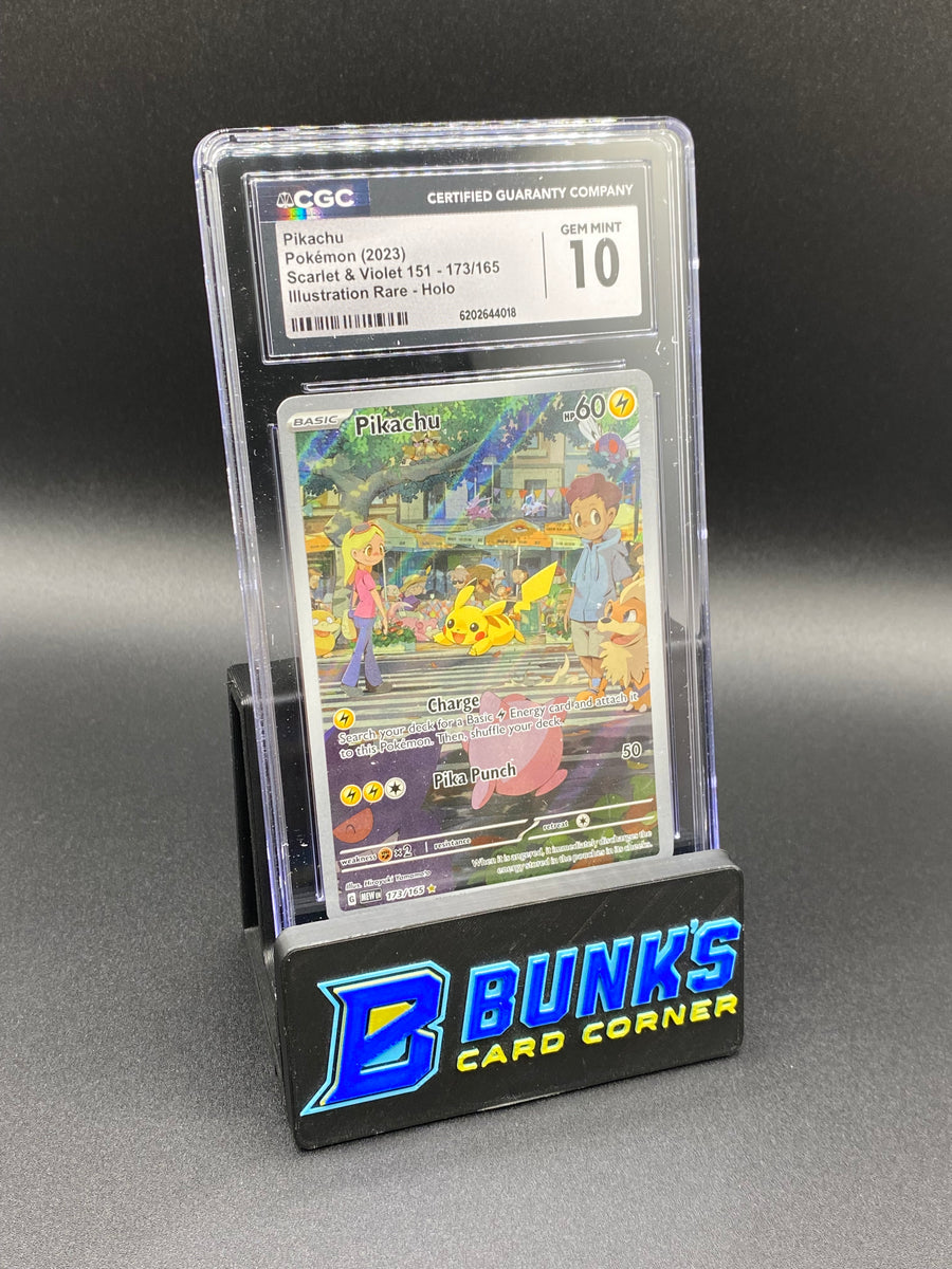 Pikachu Illustration Rare 151 CGC 10