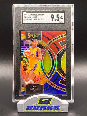 2024 Lisa Leslie Red & Blue Prizm 387/399