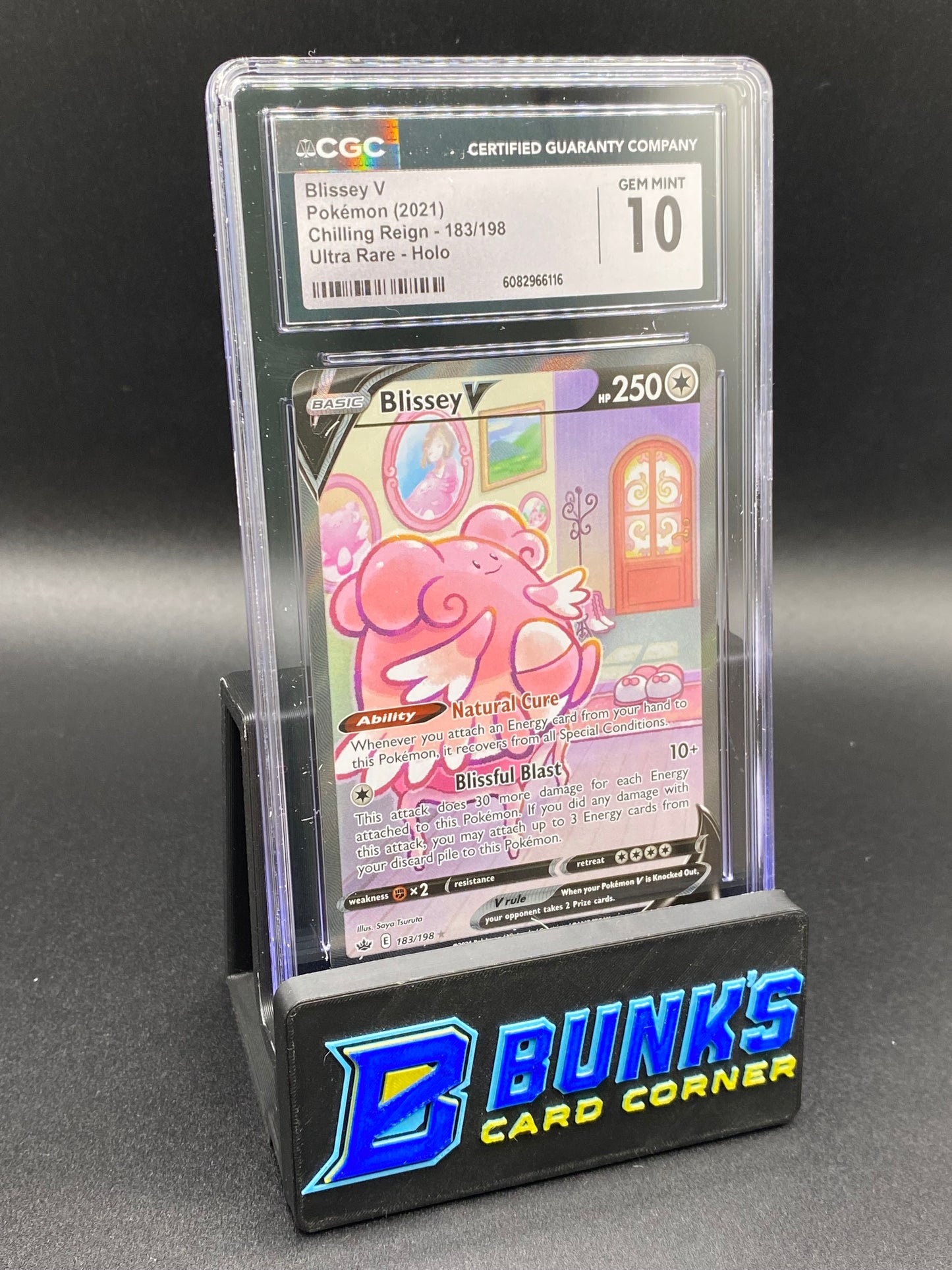 Blissey V Ultra Rare Chilling Reign CGC 10