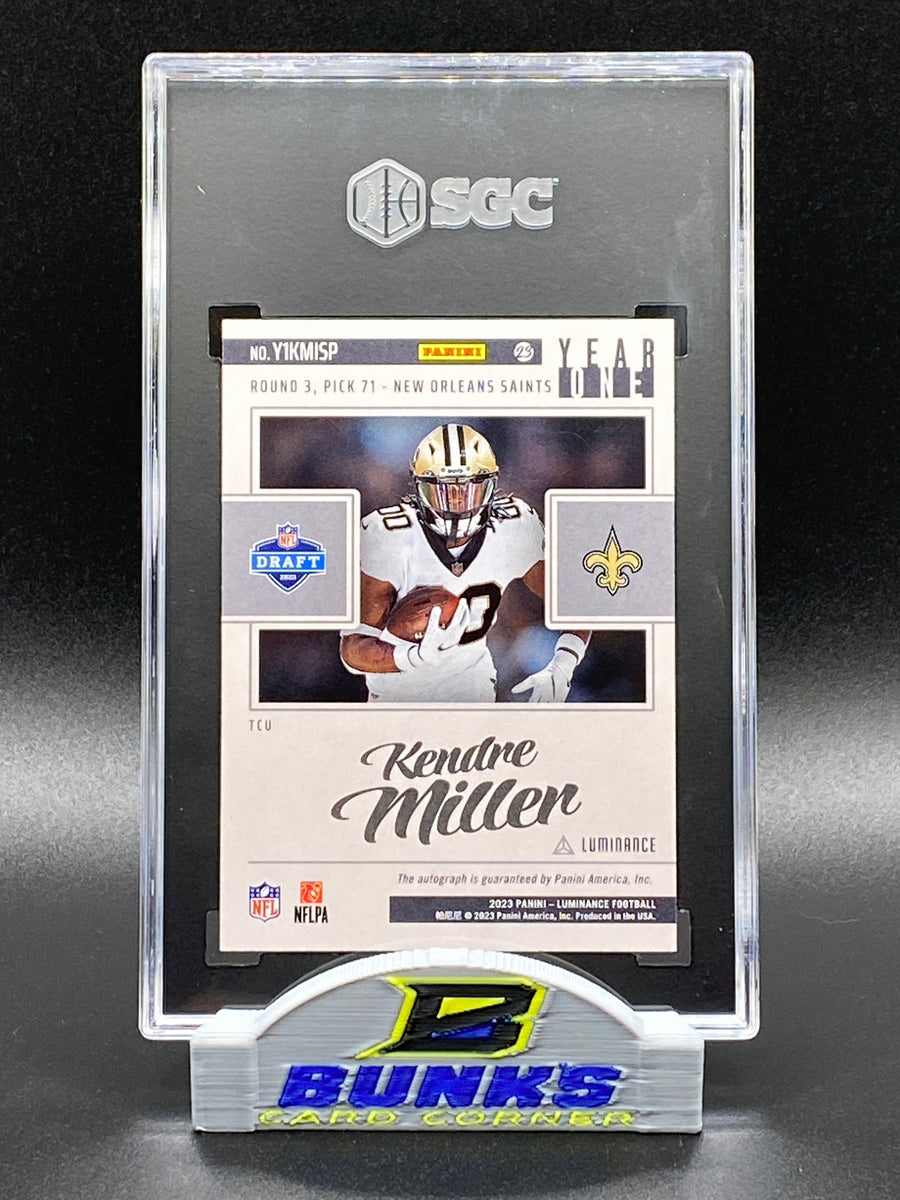 2023 Kendre Miller AUTOGRAPHED Rookie Card