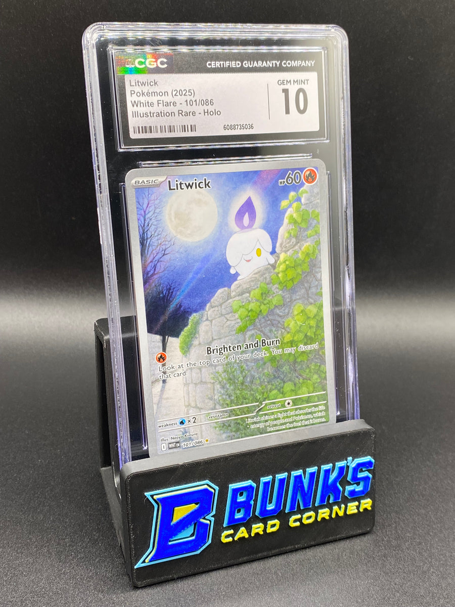 Litwick Illustration Rare White Flare CGC 10