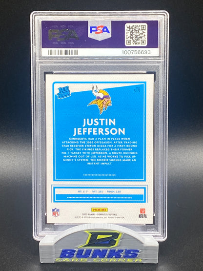 2020 Justin Jefferson Rated Rookie (Box A1)