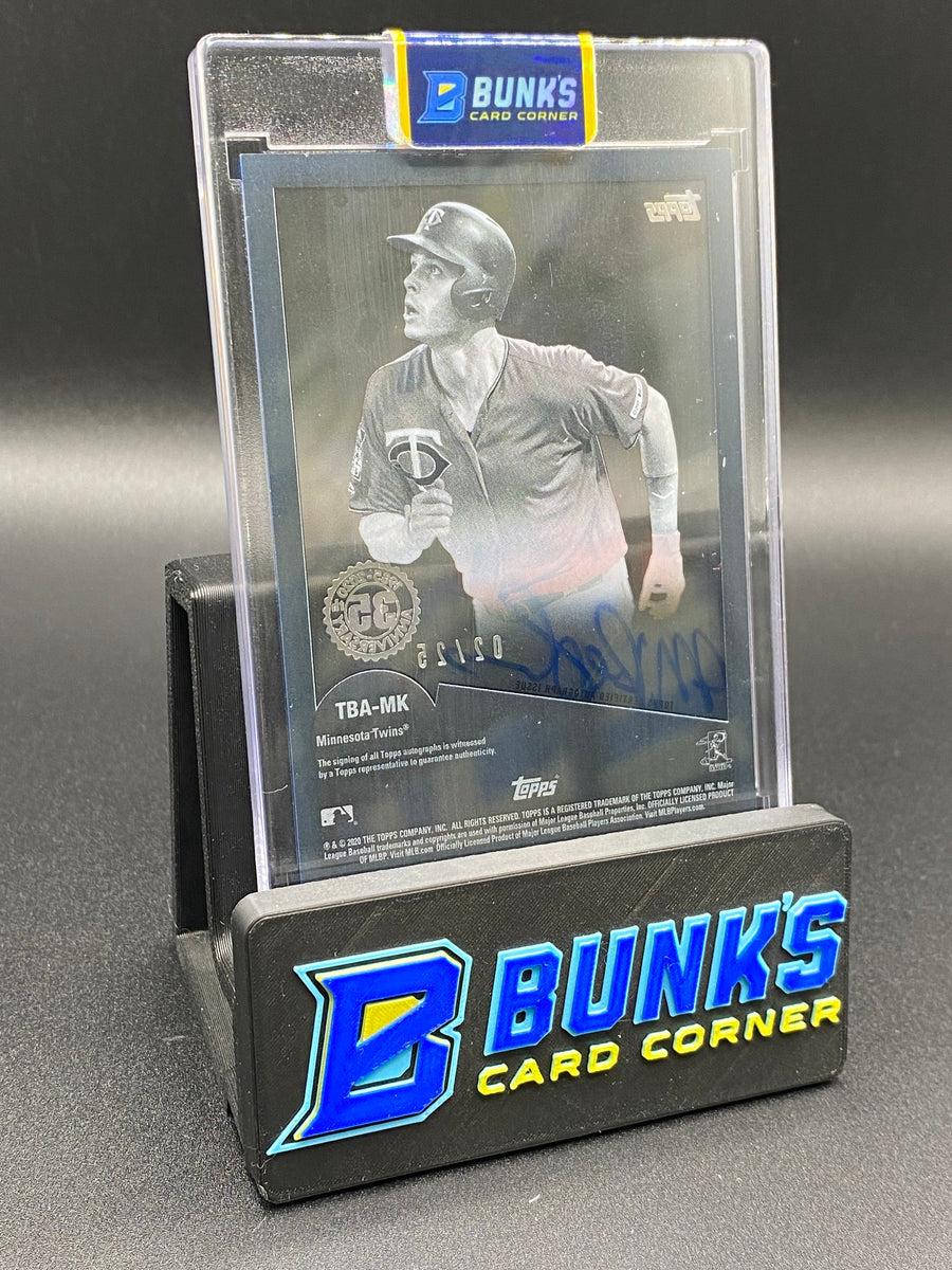 2020 Max Kepler Topps 35th Anniversary Auto 2/25