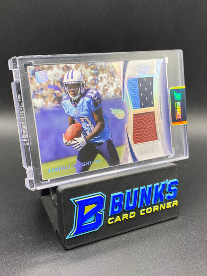 2012 Kendall Wright Topps Prime Patches 4/10 Rc