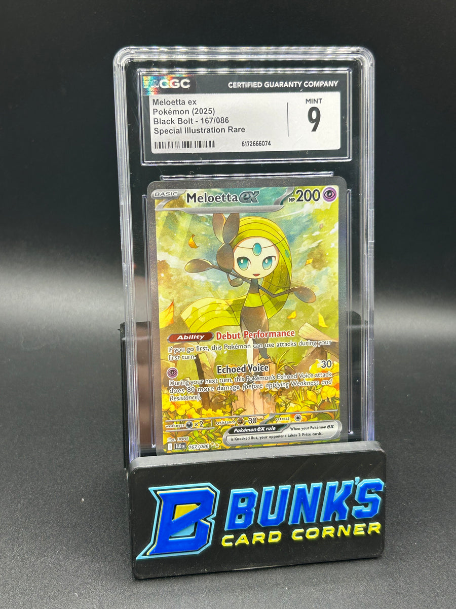 Meloetta ex SIR Black Bolt CGC 9