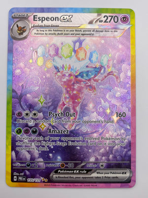 Espeon Ex SIR Prismatic Evolutions NM