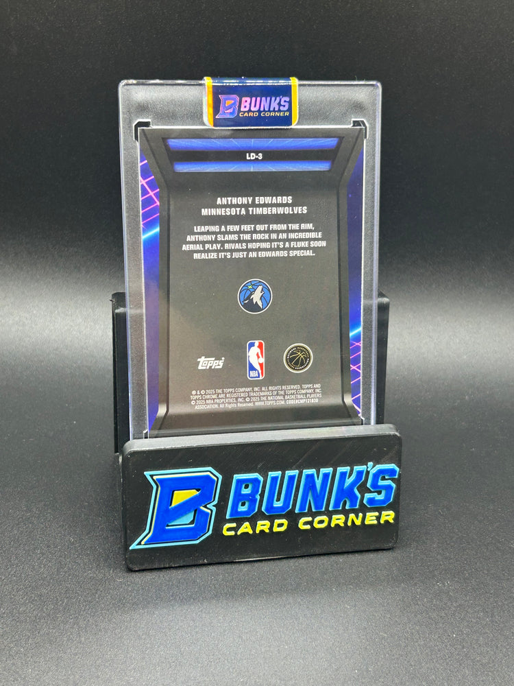 2025 Anthony Edwards Green Geometric Refractor Loading... 91/99