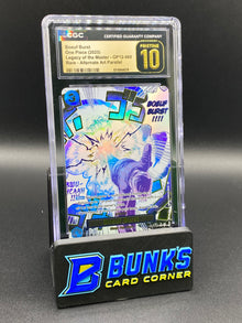 Boeuf Burst Alternate Art Parallel Legacy of the Master CGC PRISTINE 10