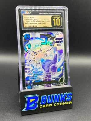 Boeuf Burst Alternate Art Parallel Legacy of the Master CGC PRISTINE 10