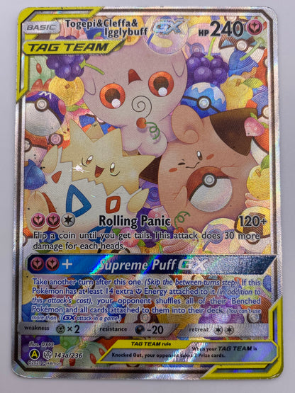 Togepi & Cleffa & Igglybuff Gx Tag Team Cosmic Eclipse HP
