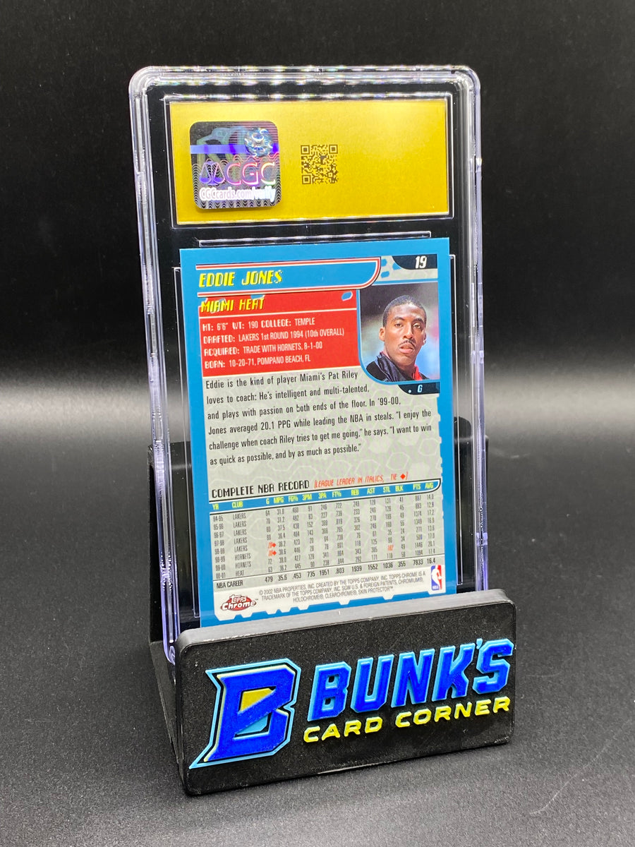 2001-02 Eddie Jones CGC Pristine 10