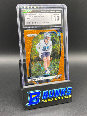 2024 Cooper DeJean Lazer CGC 10 Rc
