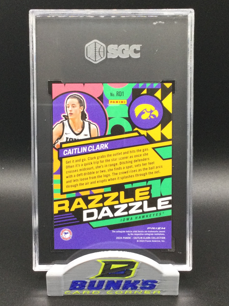 2024 Caitlin Clark Razzle Dazzle SGC 10