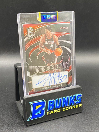 2022/23 Rasheed Wallace Auto I60/75 Illustrious Legends