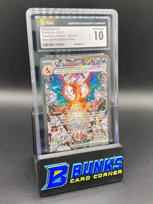 Charizard Ex SIR Obsidian Flames CGC 10