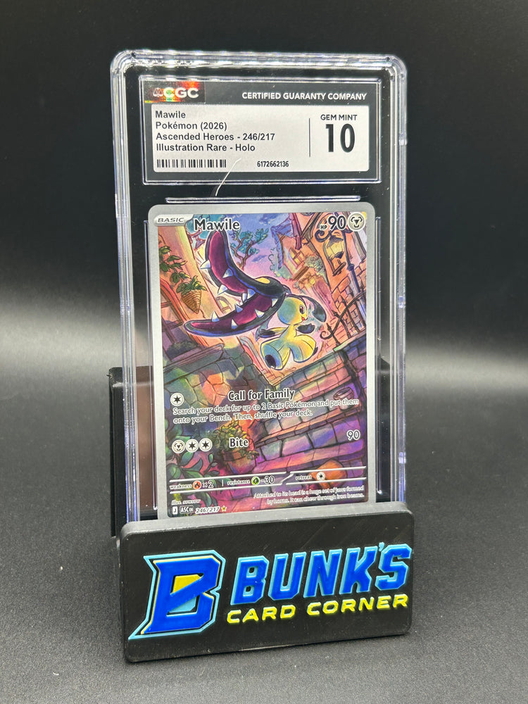 Mawile Illustration Rare Holo Ascended Heroes CGC 10