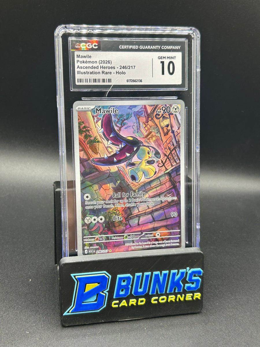 Mawile Illustration Rare Holo Ascended Heroes CGC 10