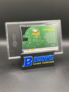 2023 Justin Jefferson Green Pulsar Prizm 4/30 SGC 10