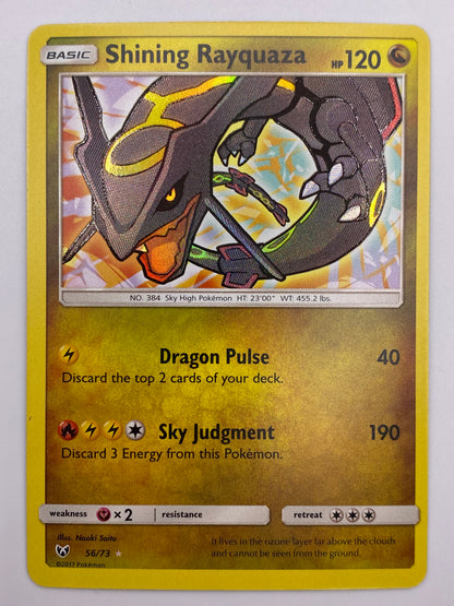 Shining Rayquaza Holo Shining Legends LP