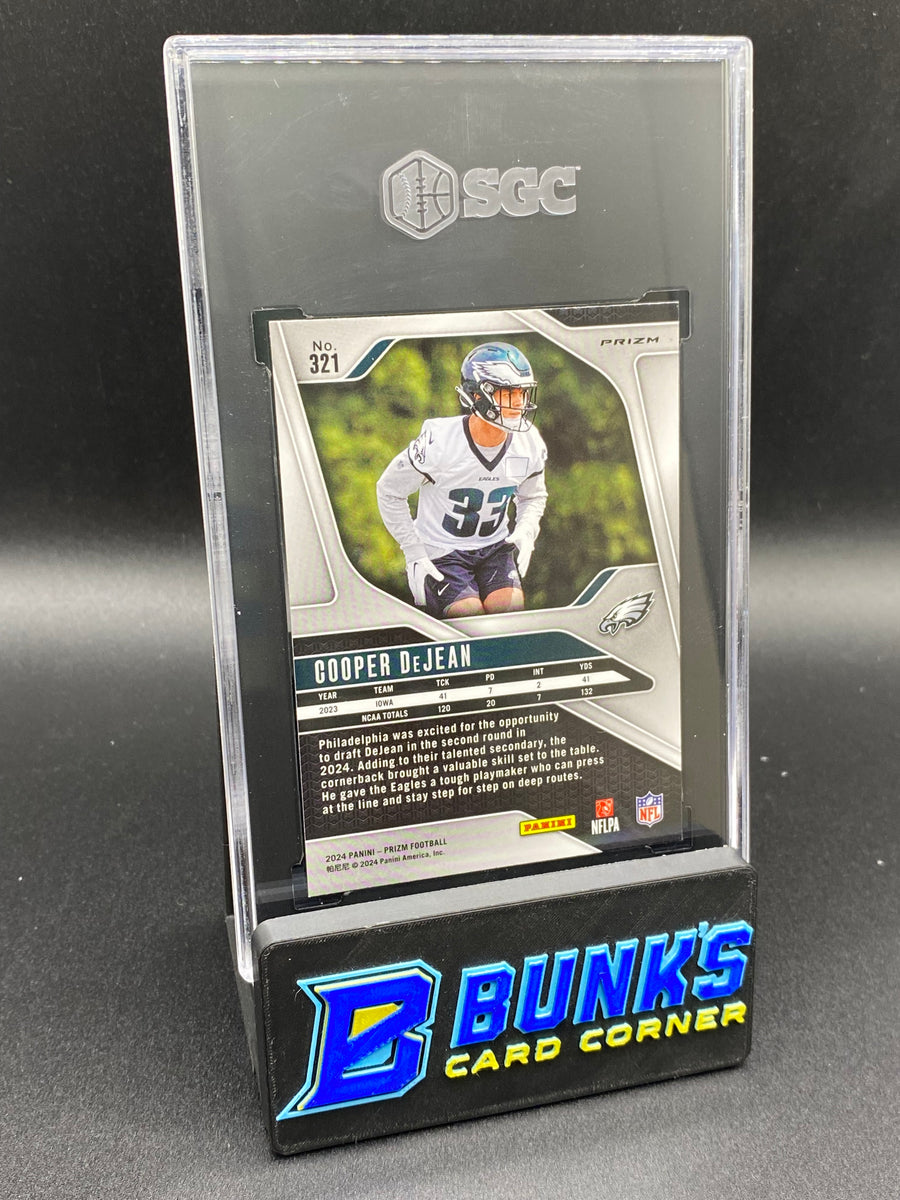 2024 Cooper DeJean Neon Green Pulsar Prizm SGC 10 Rc