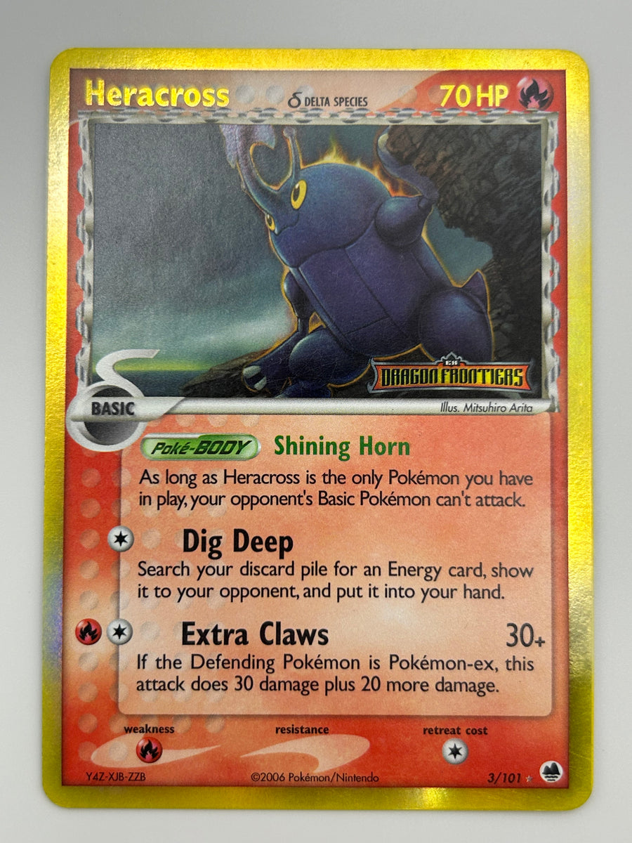 Heracross Reverse Holo Dragon Frontiers MP